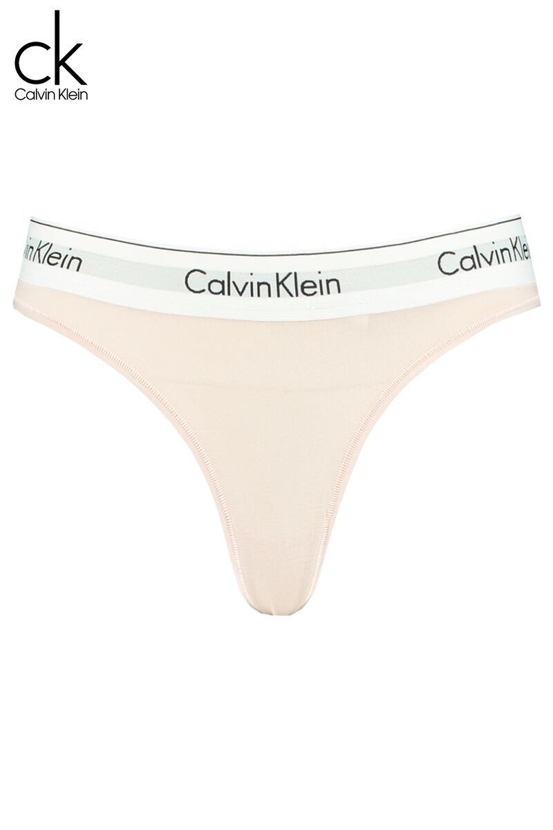 Women Thong Calvin Klein Modern cotton Pink Buy Online