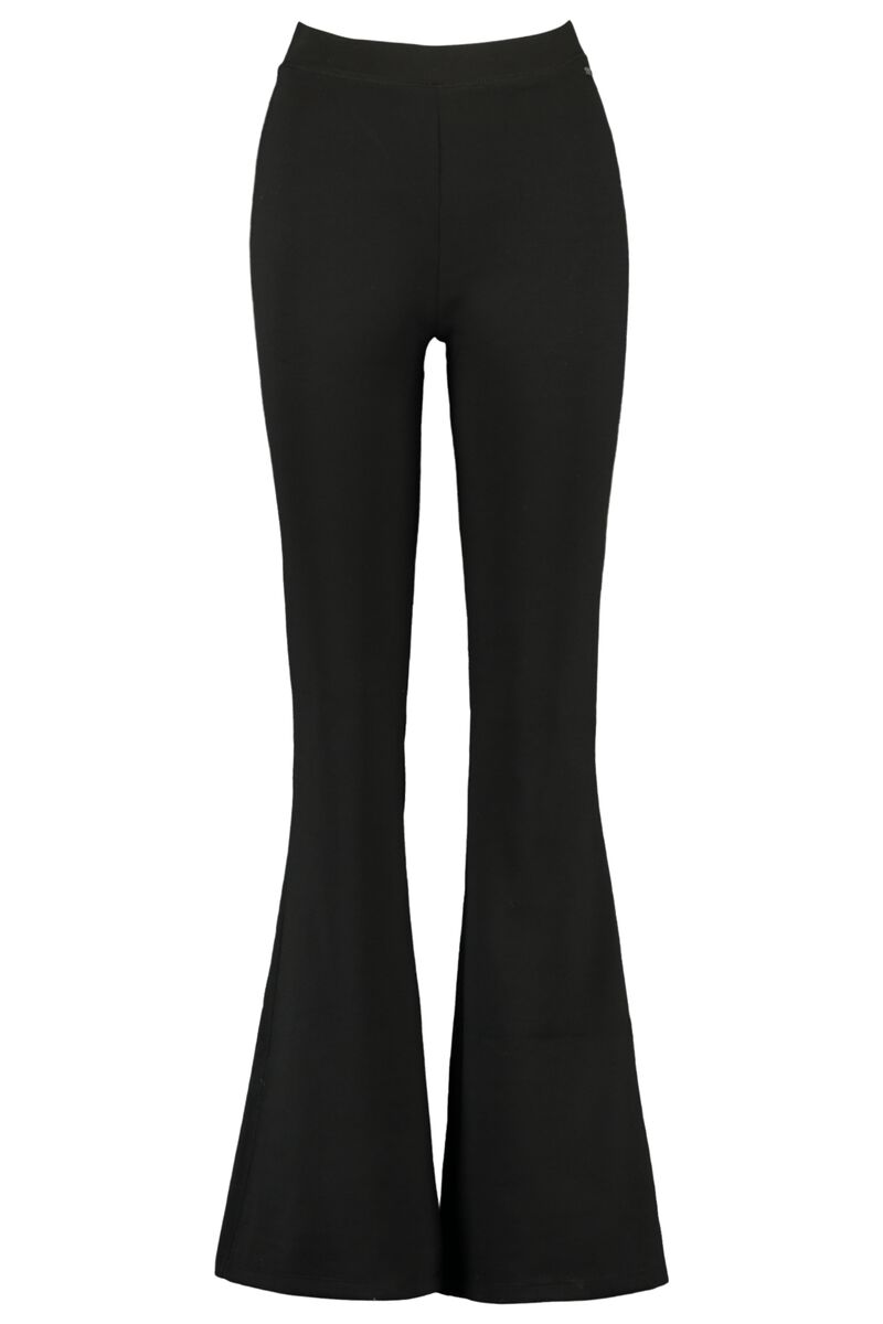Dames Flared pants short Black | America Today