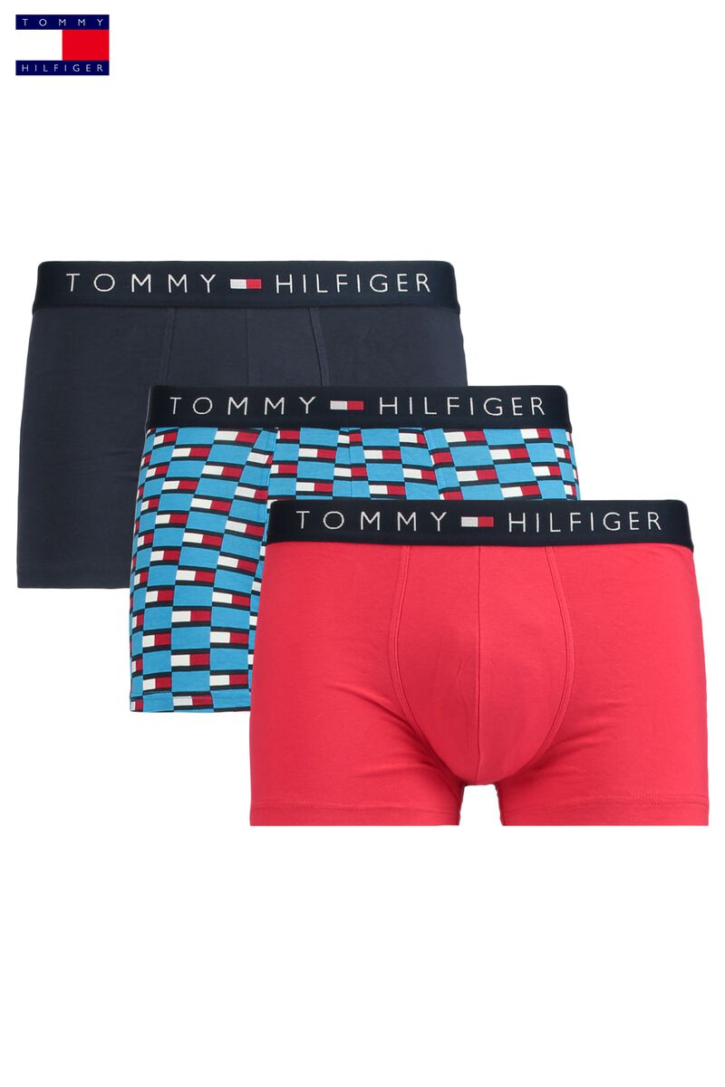 Herren Boxershort Tommy Hilfiger 3-Pack Blau Online Kaufen