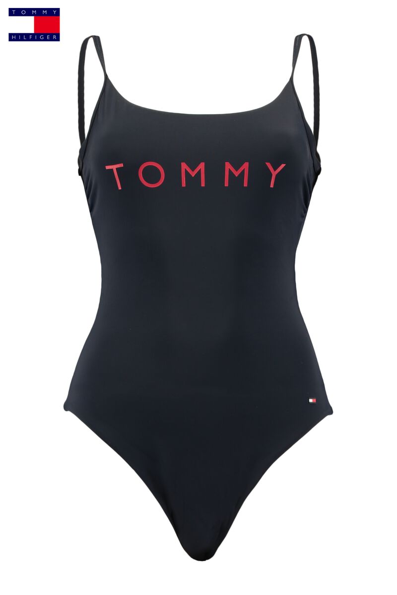 Dames Badpak Tommy Hilfiger Navy | America Today