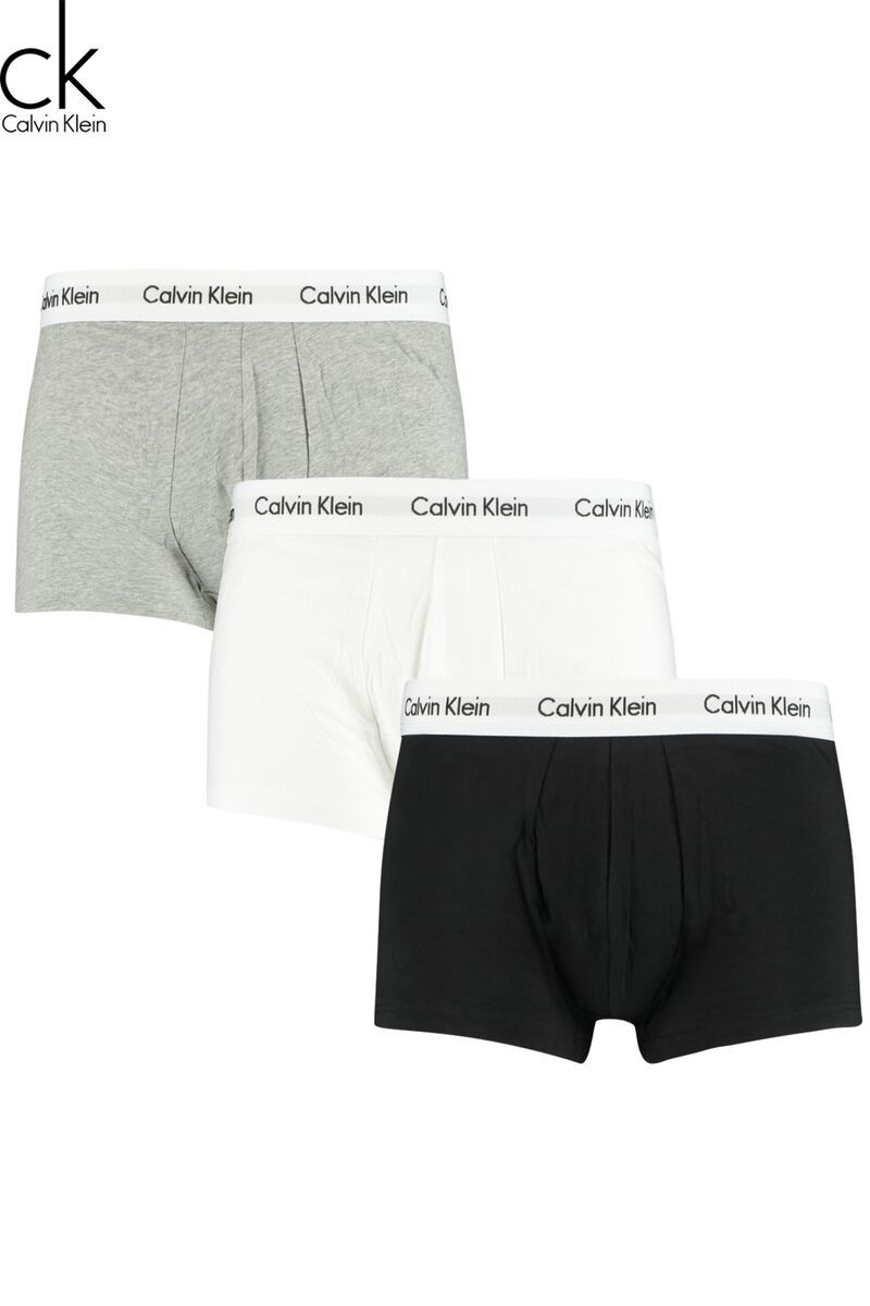Heren Boxershort Calvin Klein 3-pack Grey melange