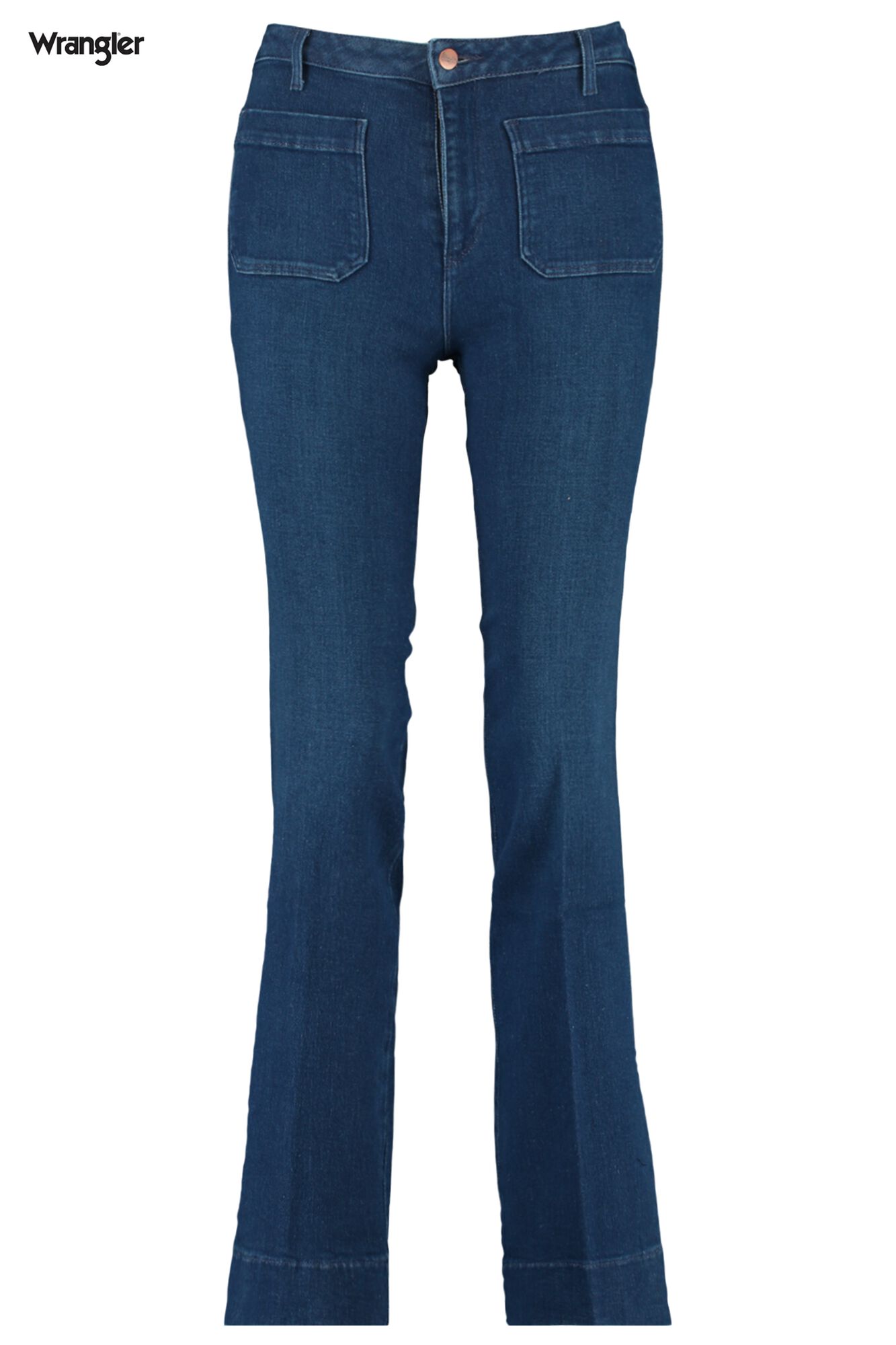 Women Flared jeans Wrangler Blue Buy Online