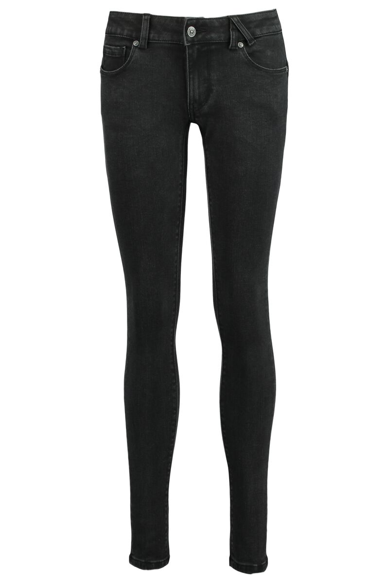 Dames Jeans Selma Washed black | America Today
