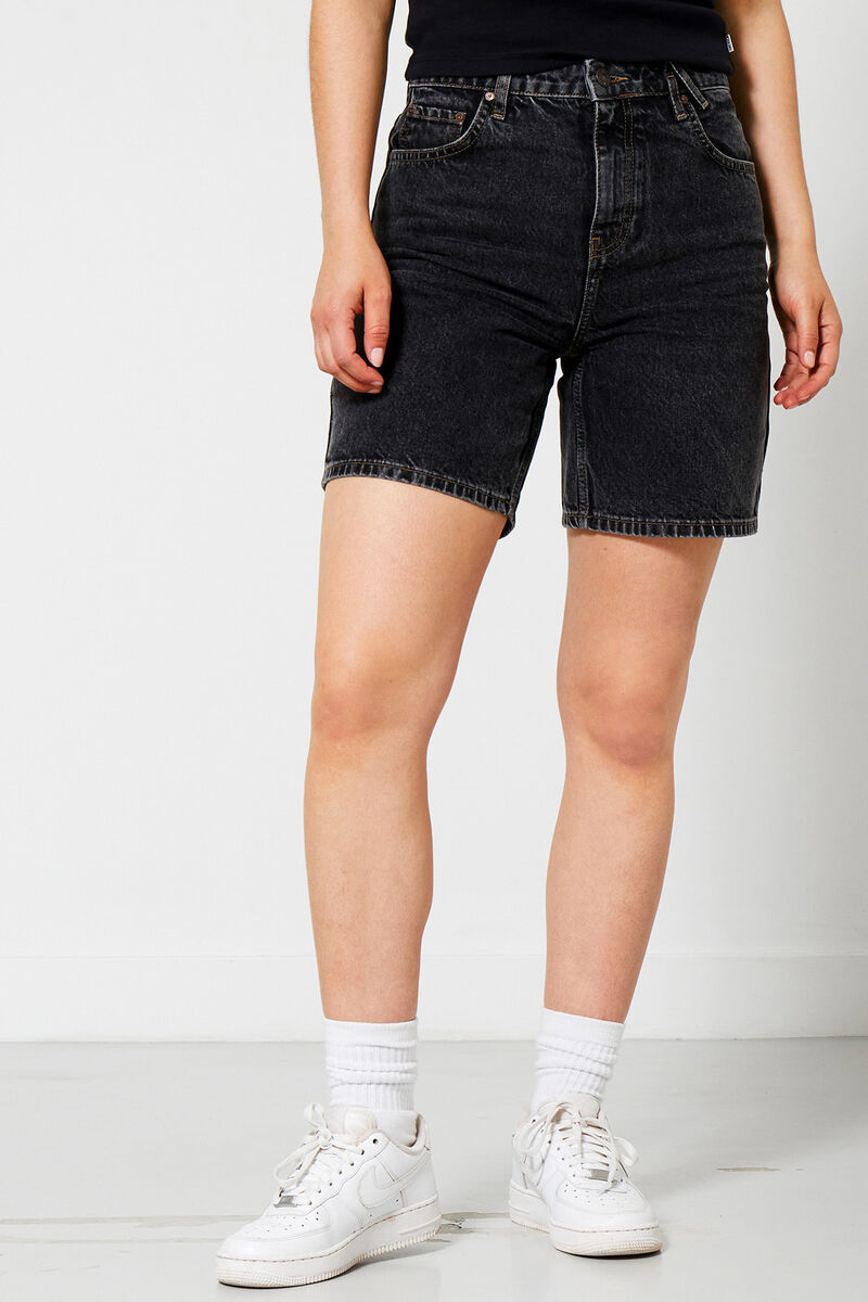 Damen Short May Black stone washed | America Today