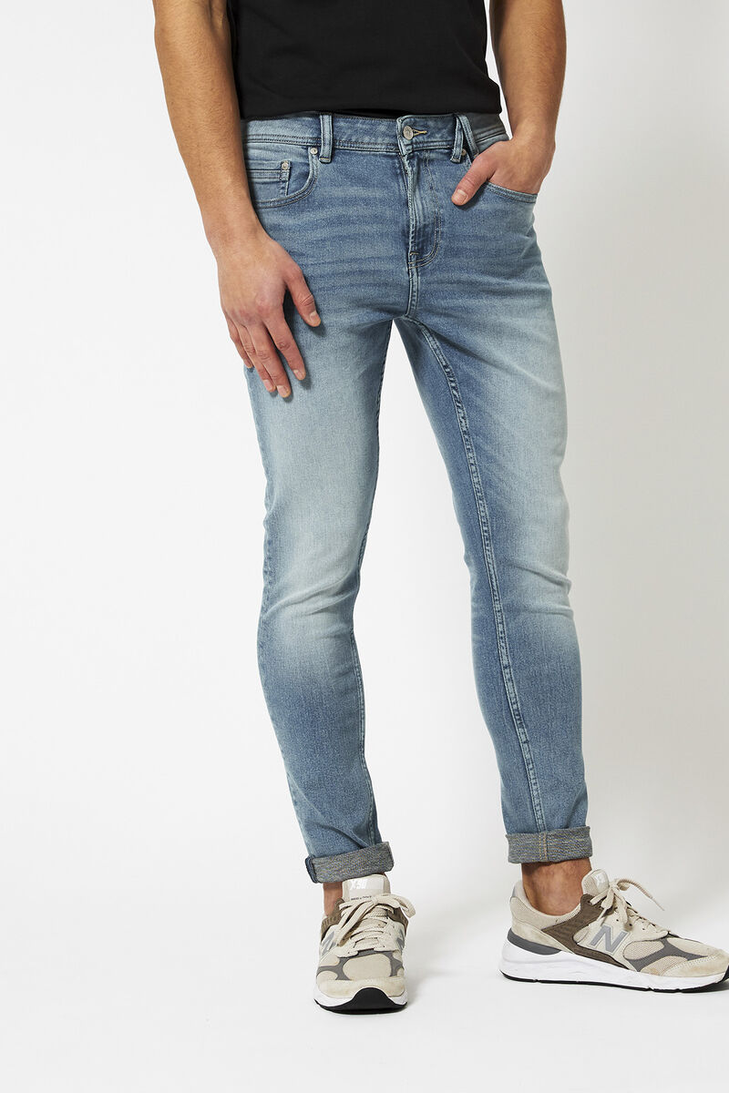 Heren Skinny jeans stretch Blauw | America Today