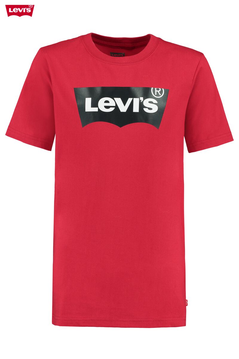Jongens T-shirt Levi's Batwing Rood | America Today