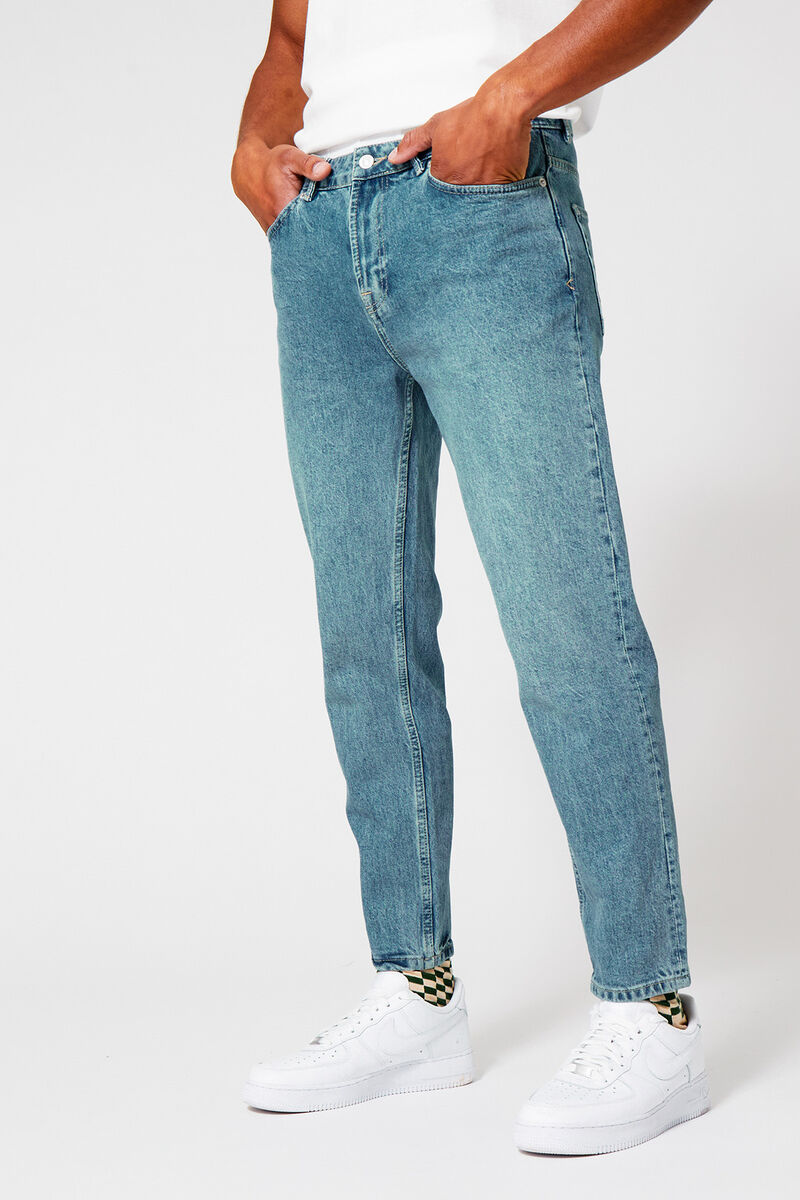 Heren Tapered jeans Stone washed | America Today