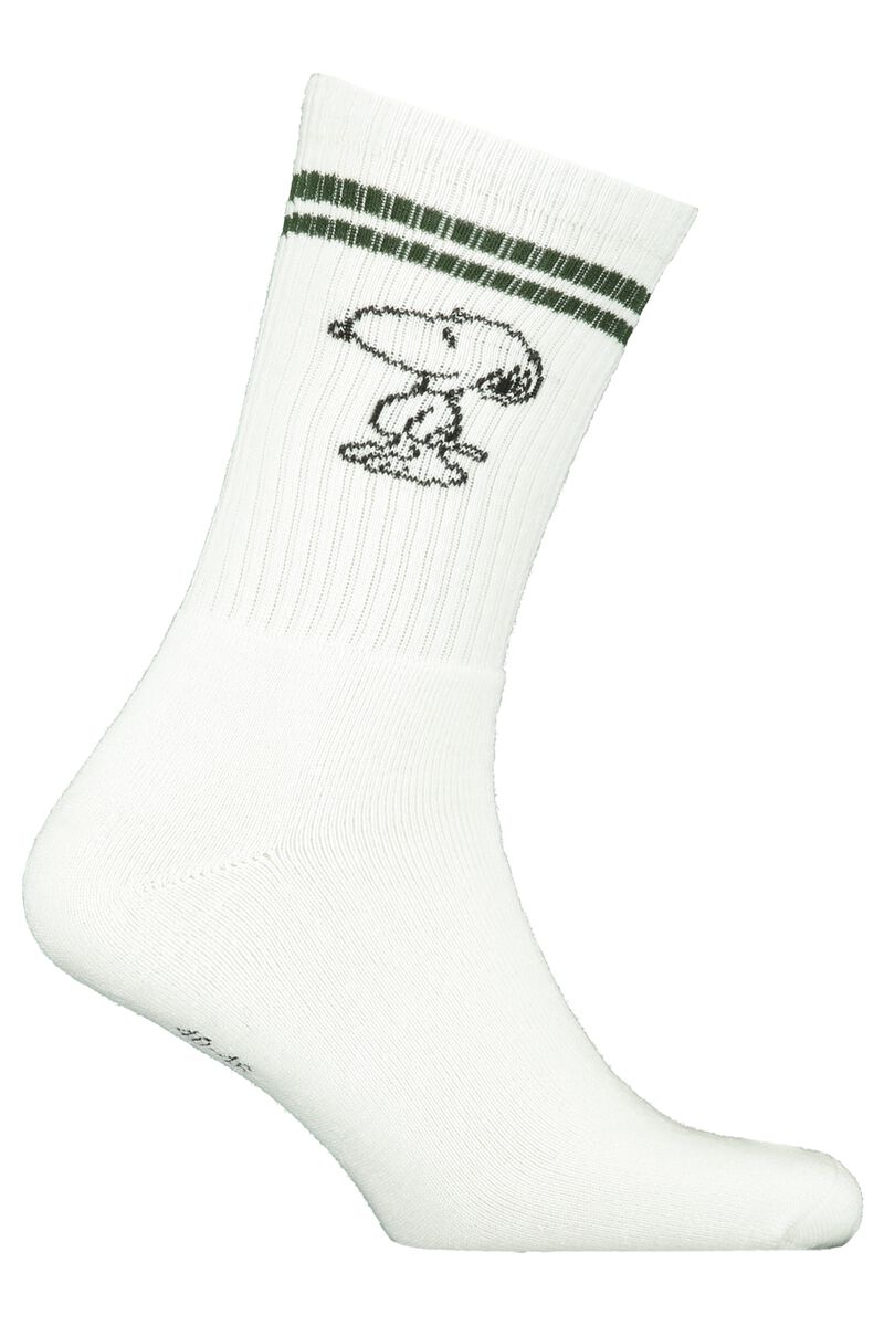 Hommes Chaussettes Snoopy Vert | America Today