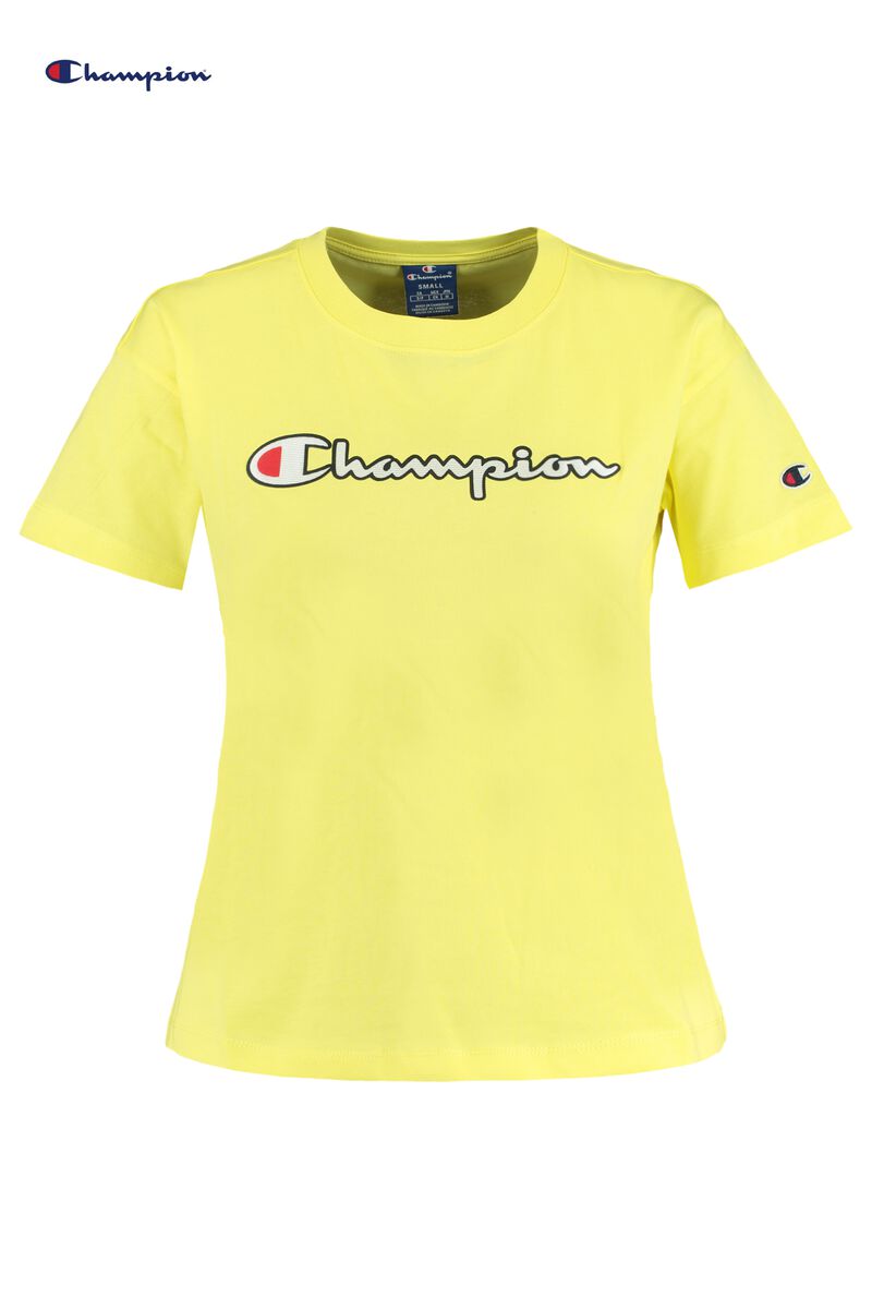 Women T-shirt Champion Yellow | America Today
