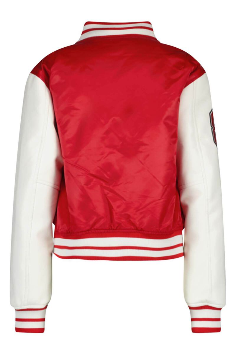 Meisjes Varsity jacket Joy JR Red | America