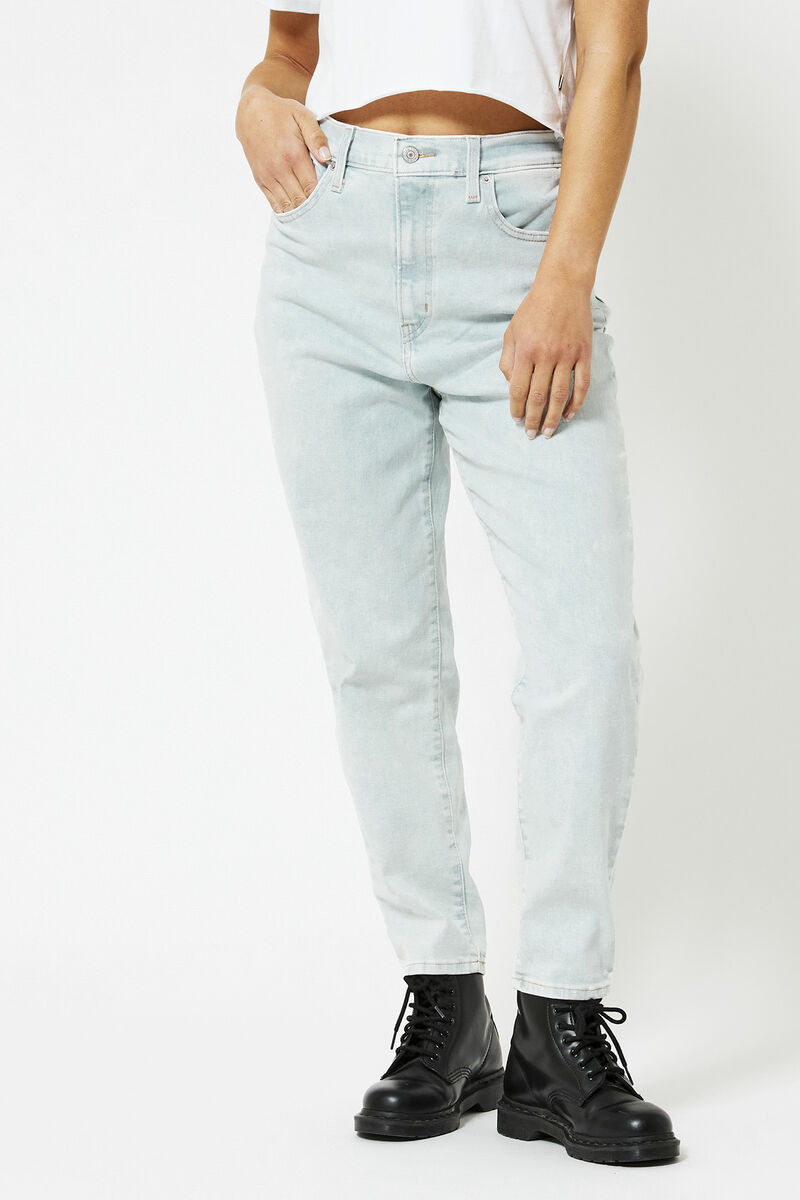 Dames Levi's jeans high waist Bleached denim