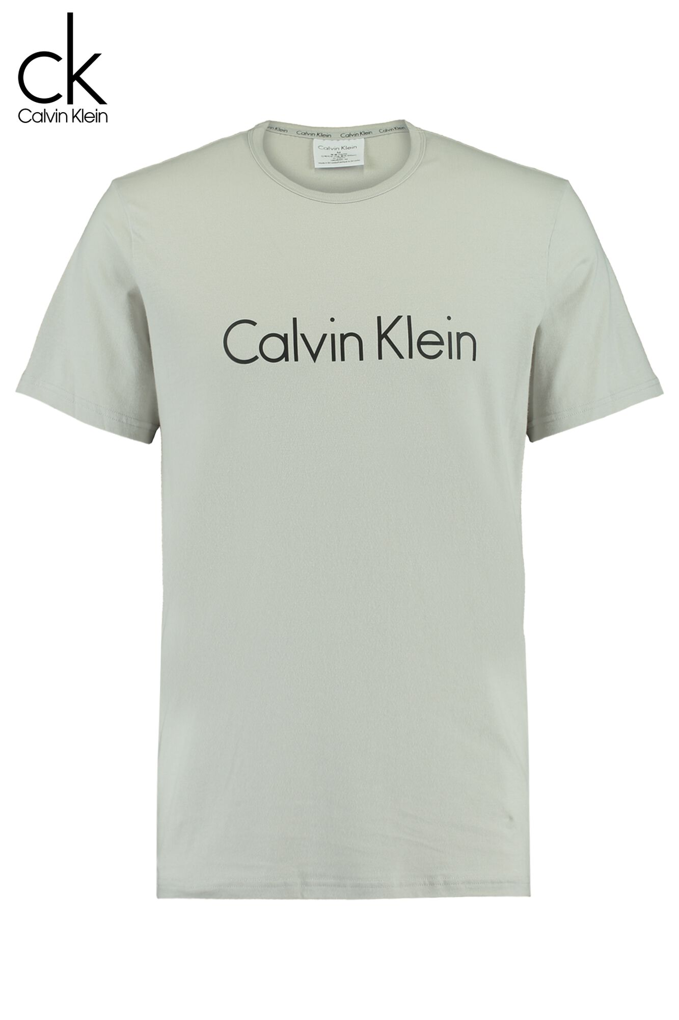 Men T-shirt Calvin Klein Crew White Buy Online