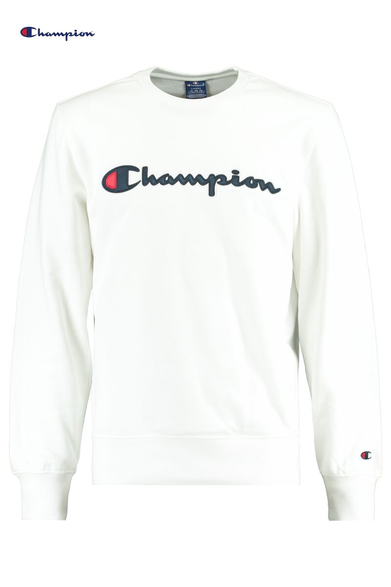 Heren Champion sweater print White | America Today