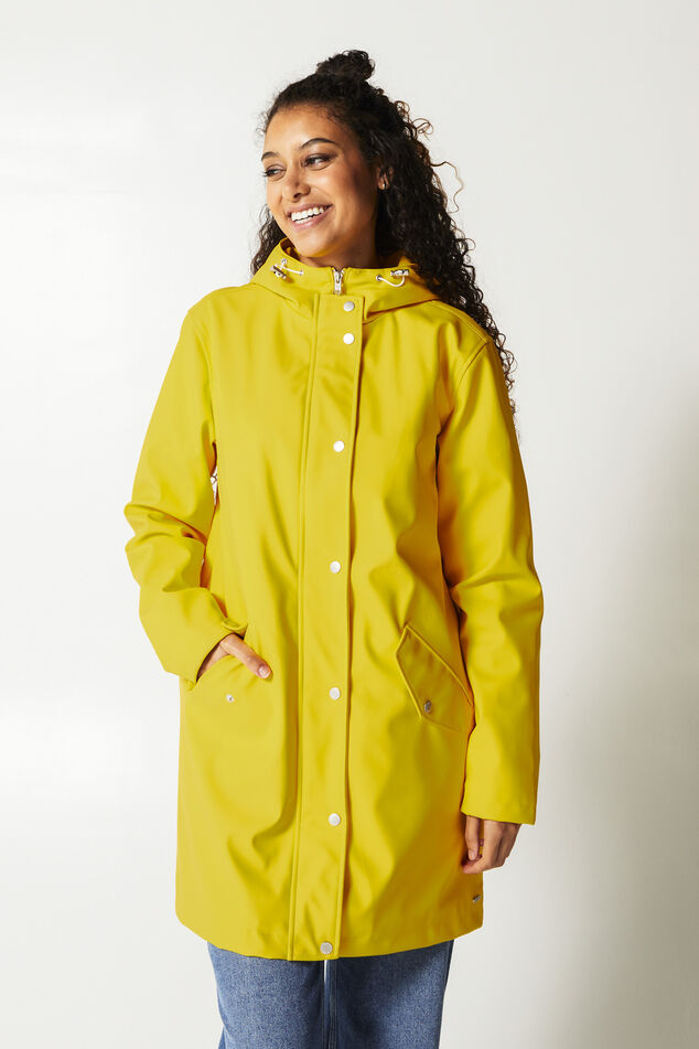 Women Rain jacket Janice Yellow | America Today