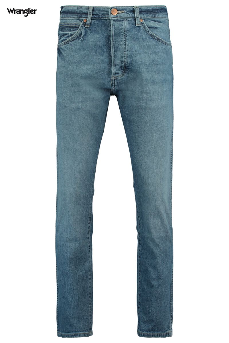 Men Wrangler jeans Slider Denim blue | America Today