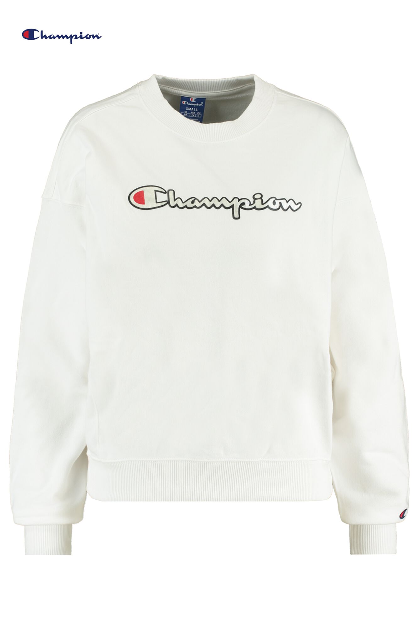 Women Sweater Champion Logo White Buy Online