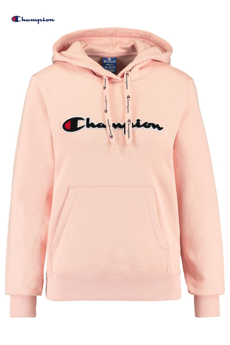 Women Hoodie Champion Pink Buy Online | America Today
