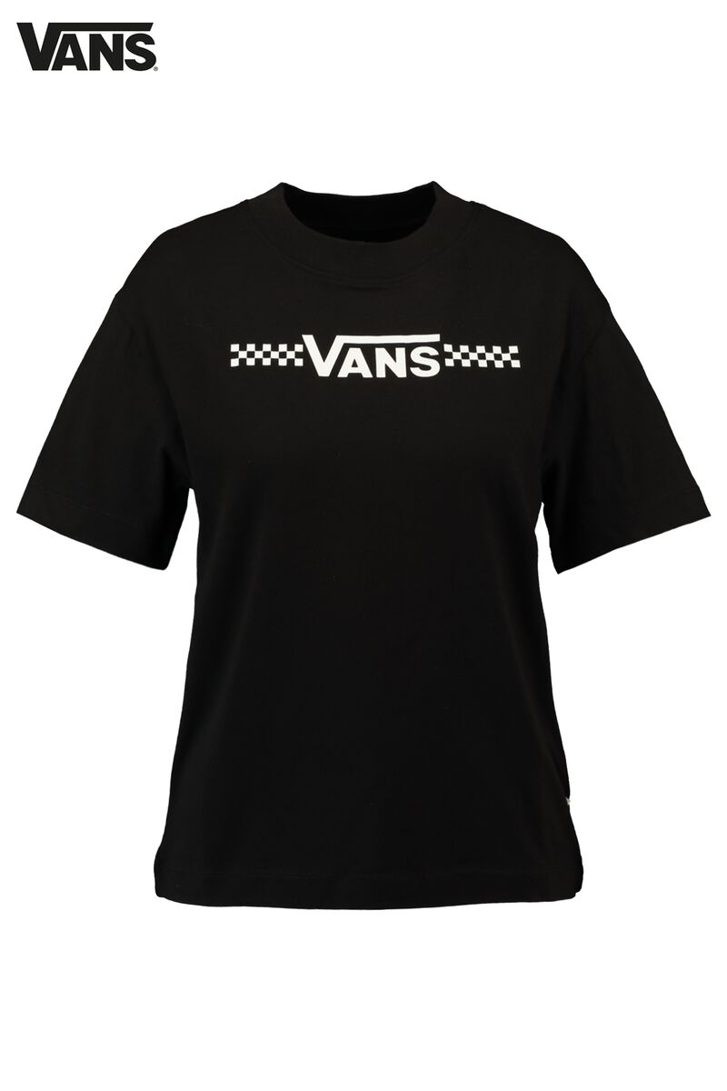 Women T-shirt Vans Funnier Black Buy Online