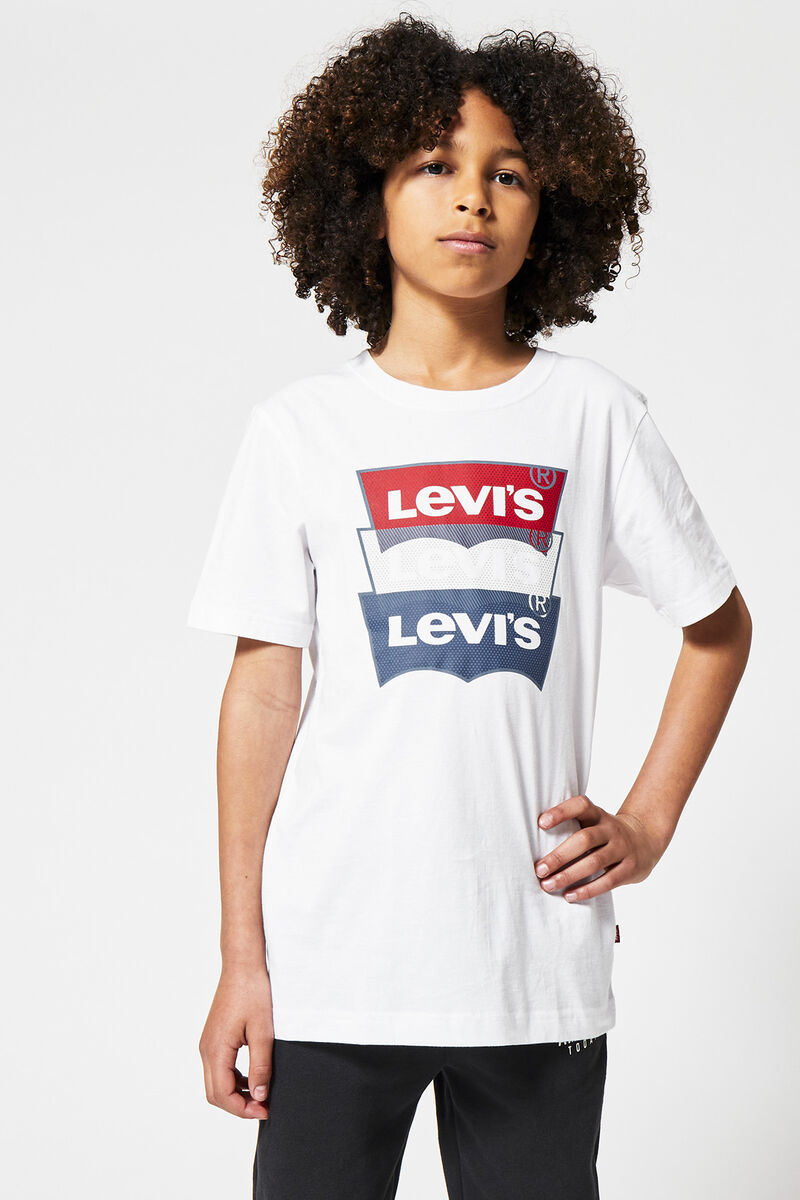Boys Levi's t-shirt LVB Triple Batwing White