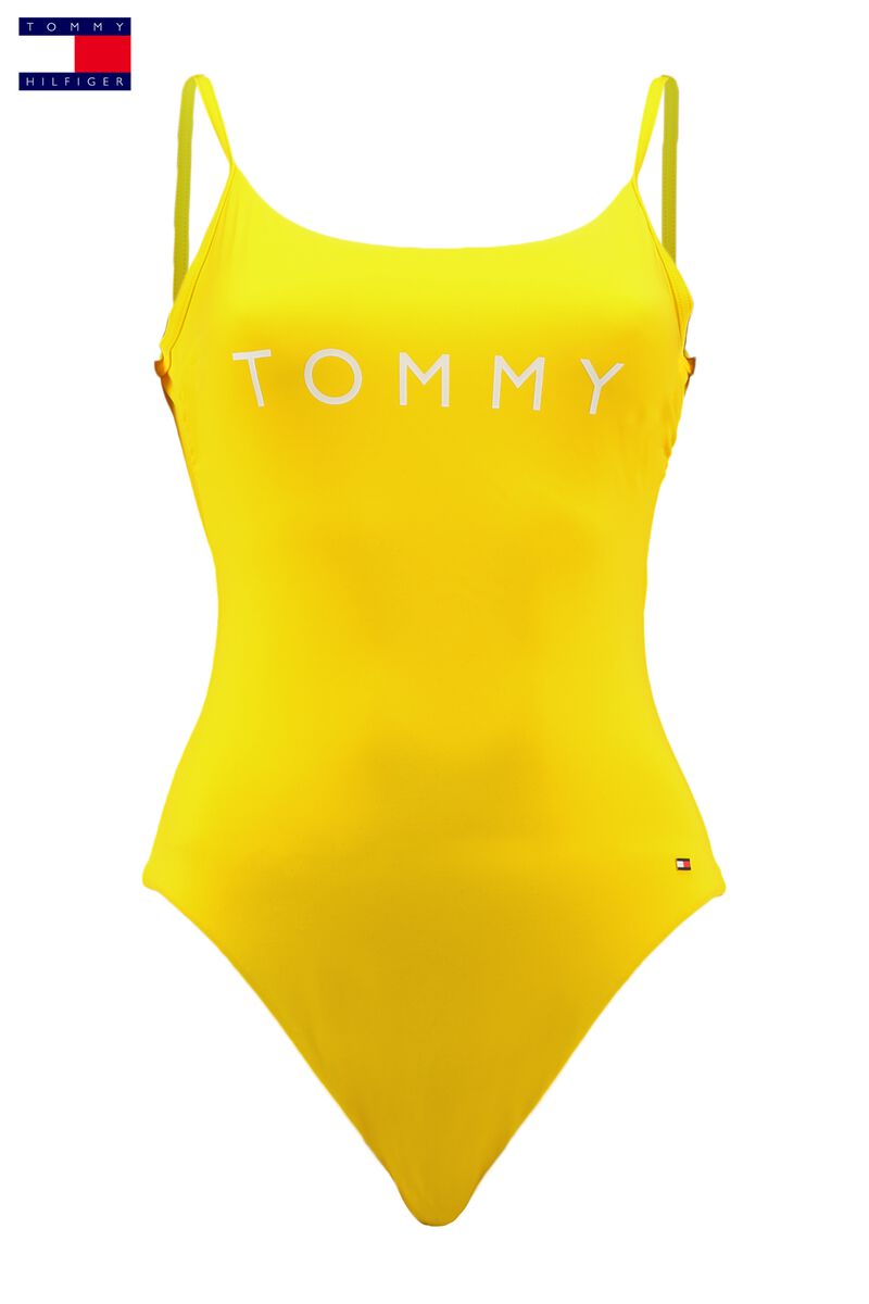 Women Swimsuit Tommy Hilfiger Yellow | America Today