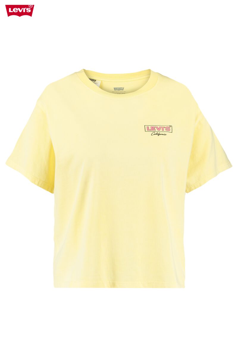 Women T-shirt Levi's Graphic varisty Yellow