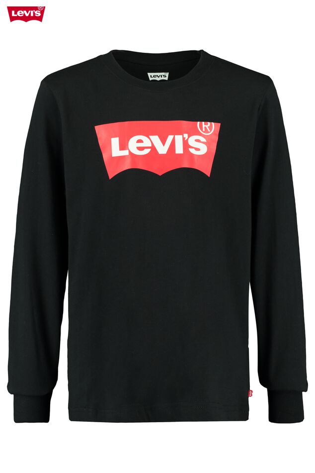 Garçons T-shirt a manches longues Levi's Batwing Black