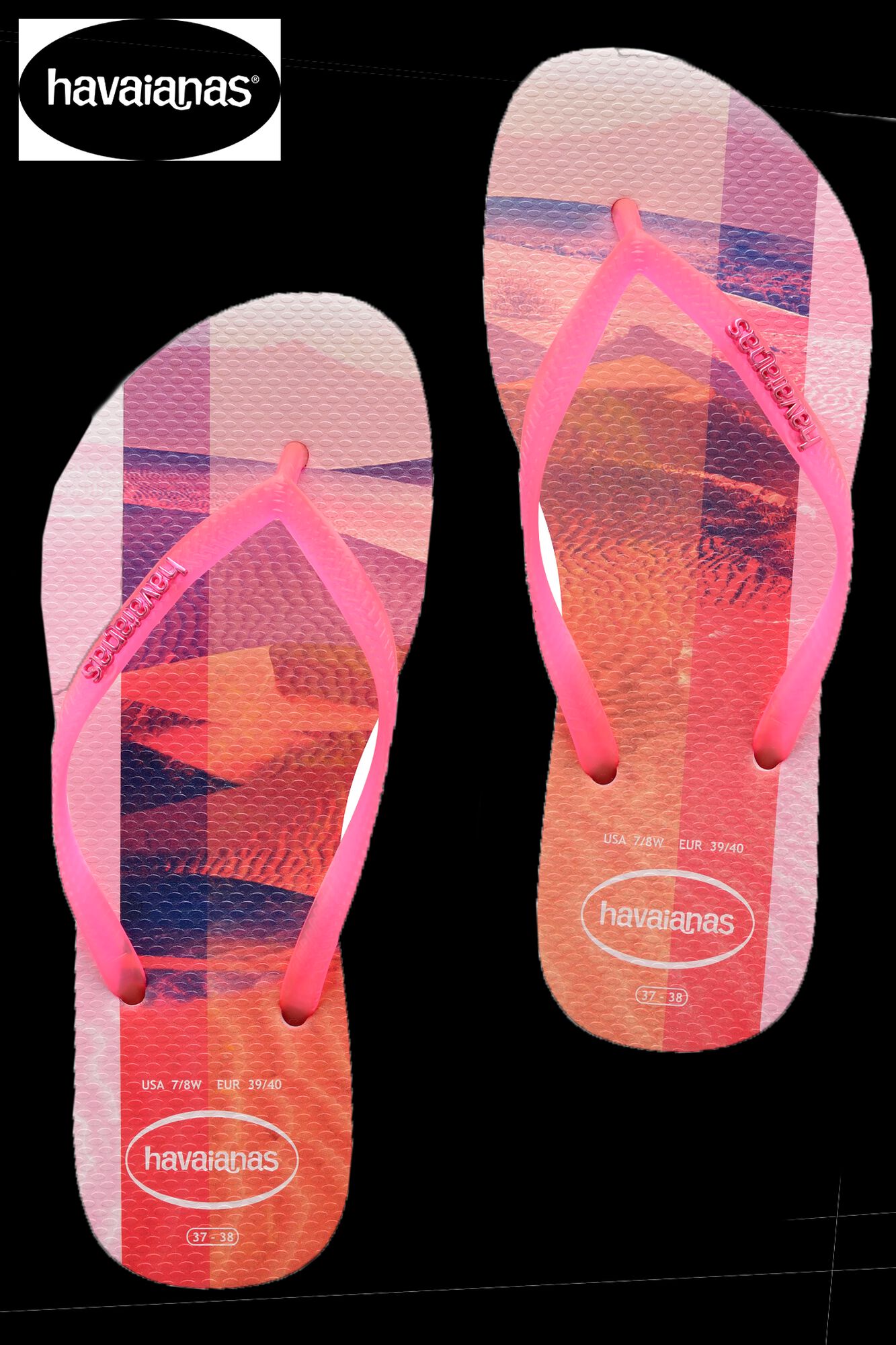 Women Havaianas Slim Paisage slippers Pink Buy Online