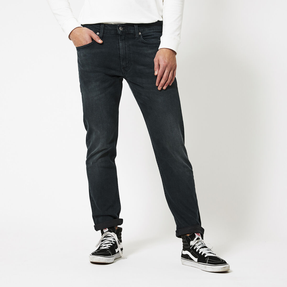 Men Levi's jeans tapered Black Buy Online