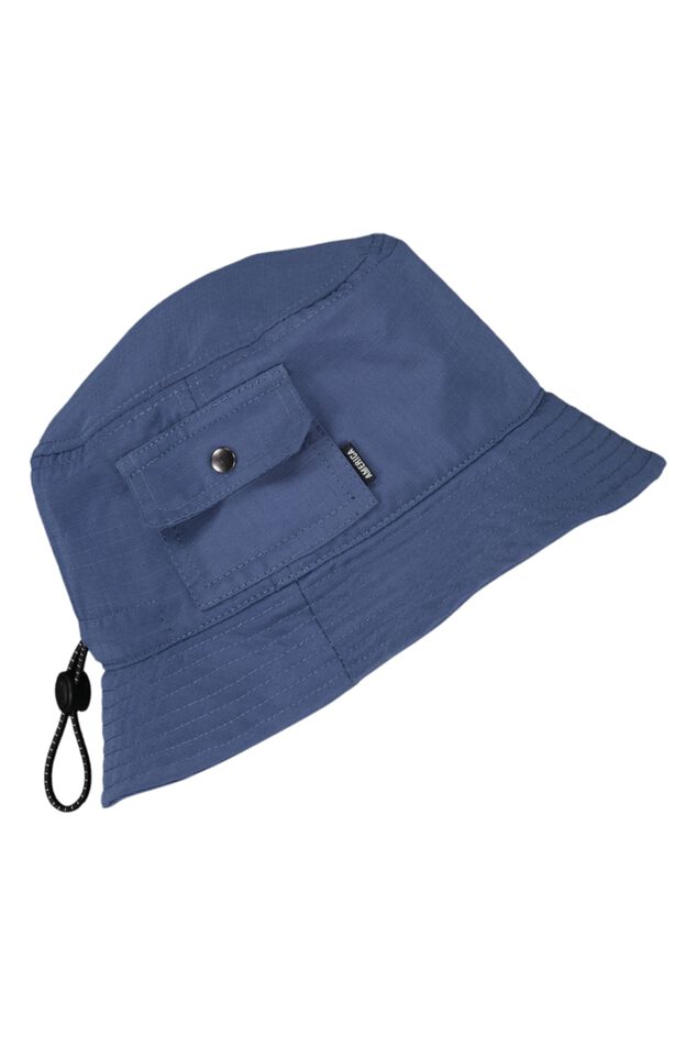 Heren Bucket hat Manu Vintage blue | America Today