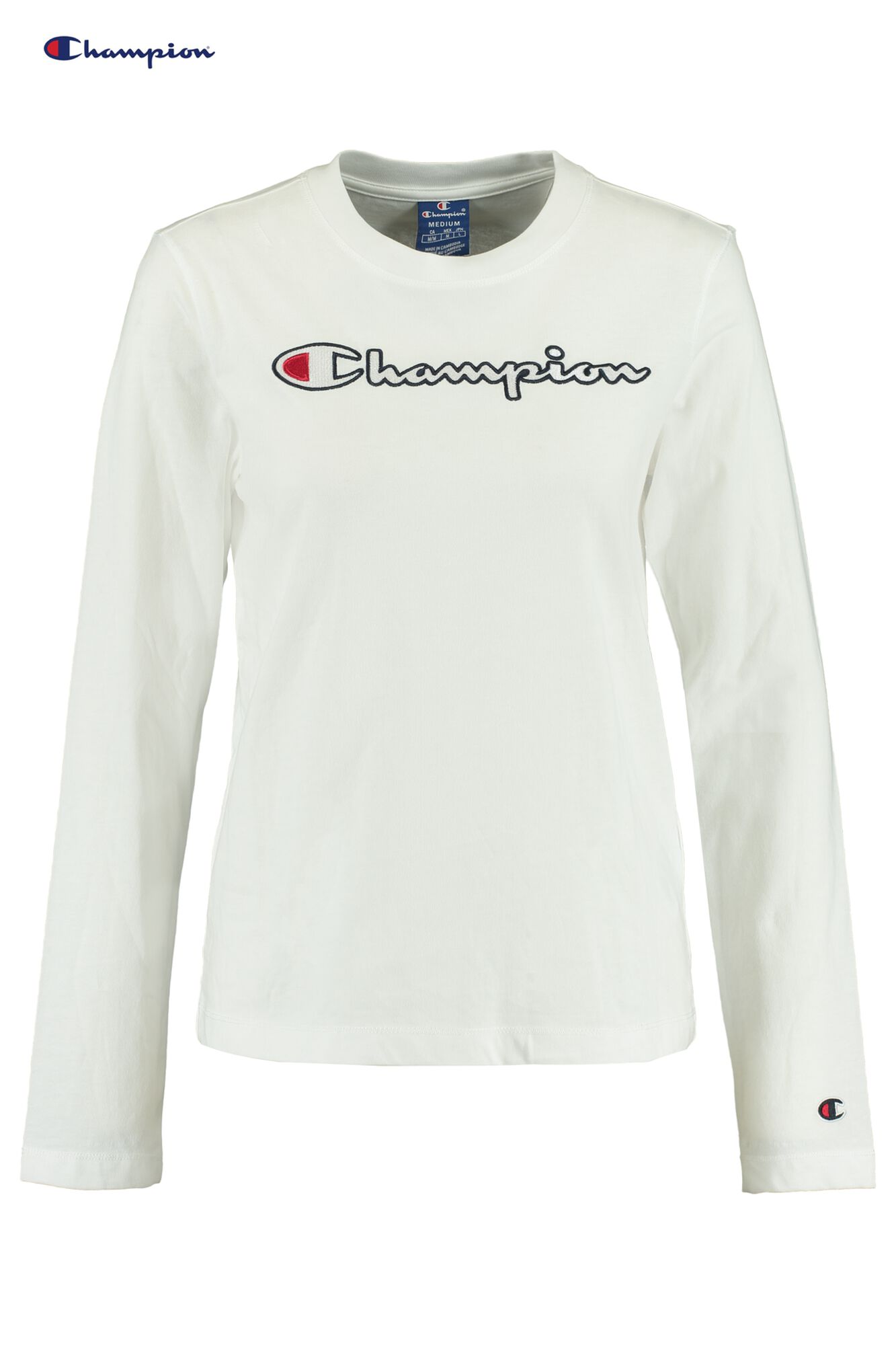 Women Long sleeve Champion logo White Buy Online