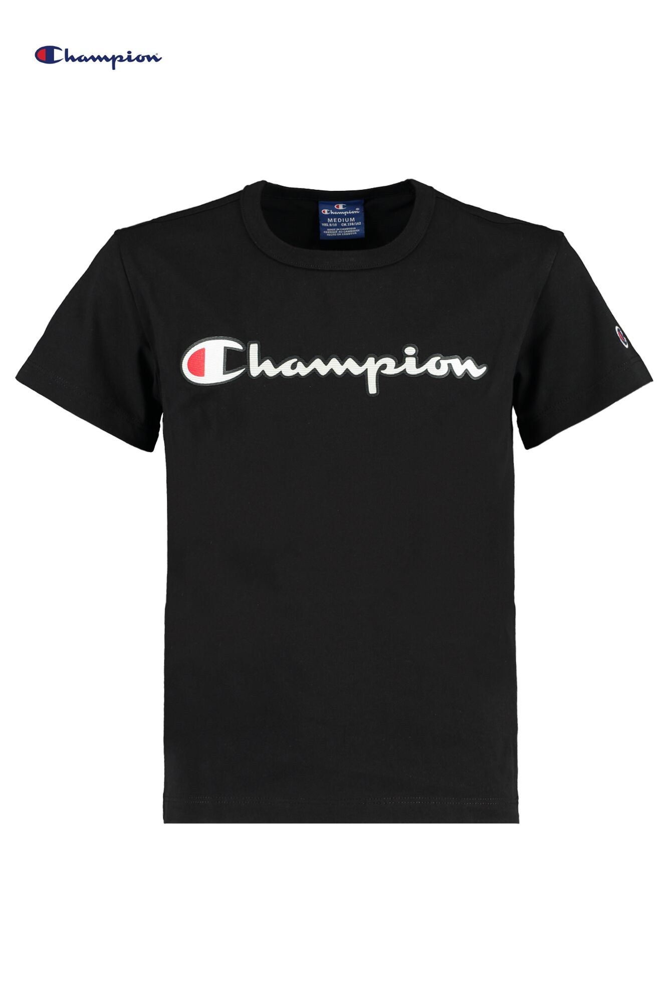 Girls T-shirt Champion Black Buy Online | America Today