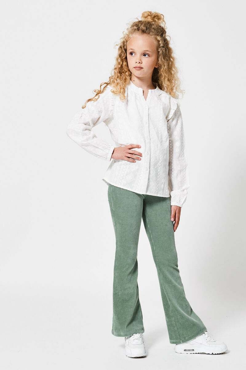 Meisjes Flared pants Charly Jr Sage | America Today