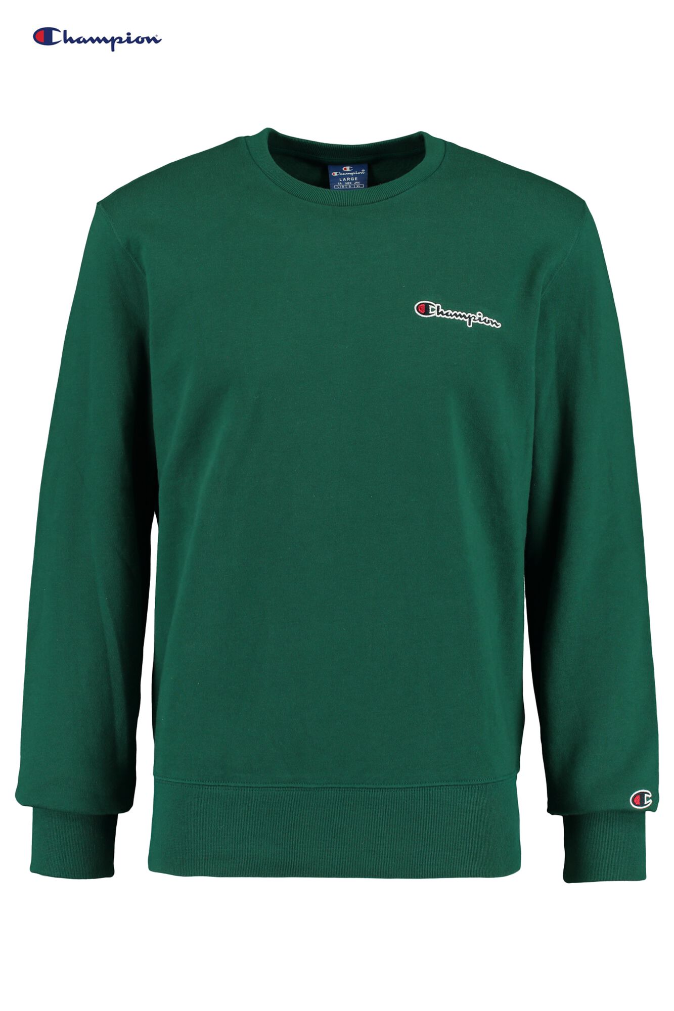 Men Sweater Champion Crewneck Green Buy Online