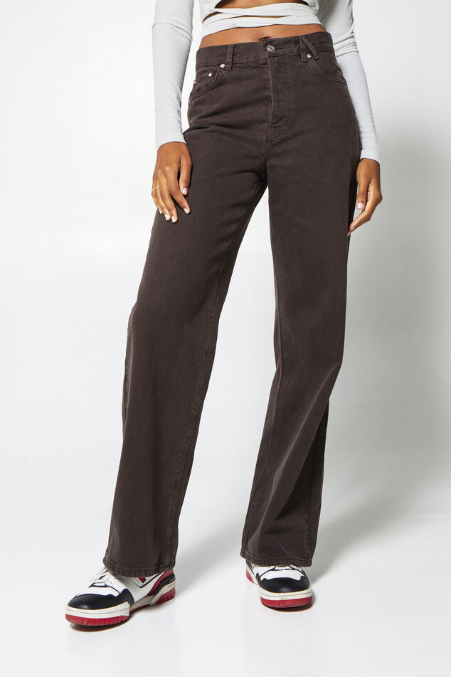 Damen Jeans Olivia Colored Brown | America Today