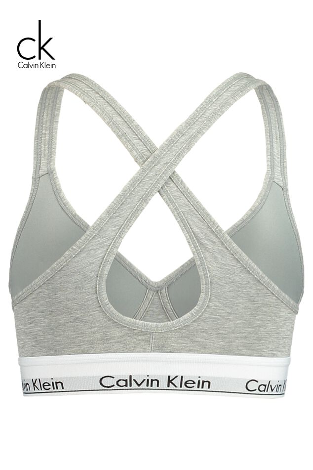 Buy Calvin Klein Lift Bralette In Grey