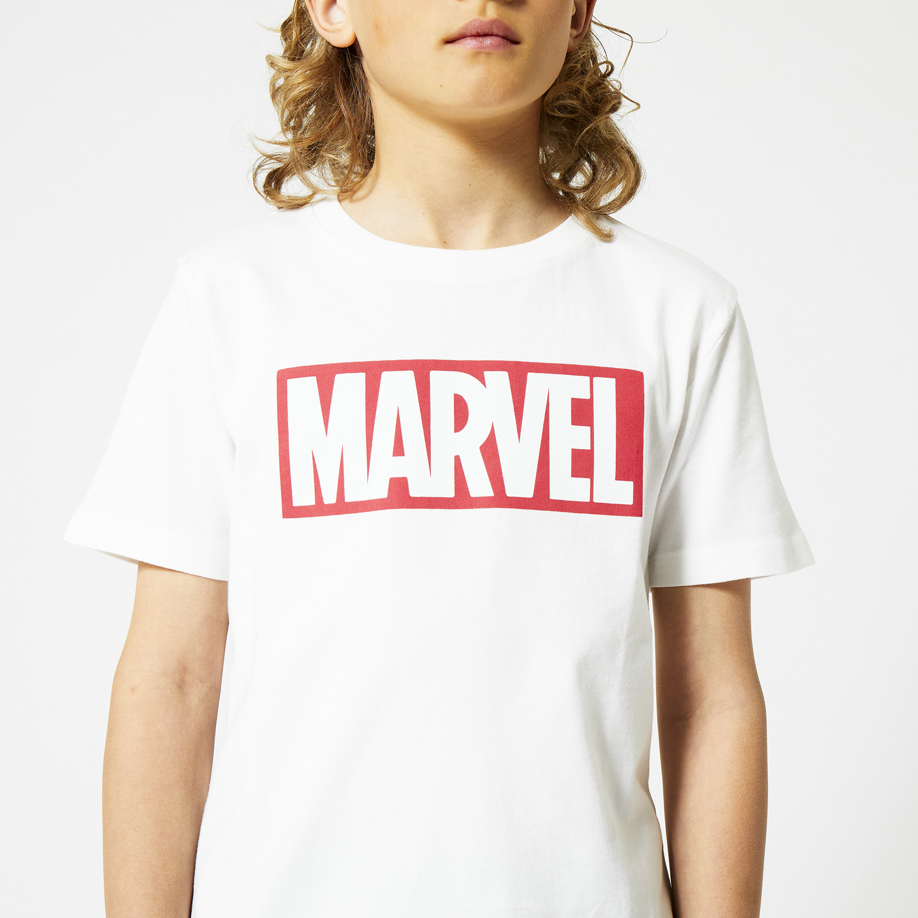Boys Marvel t-shirt text print White Buy Online