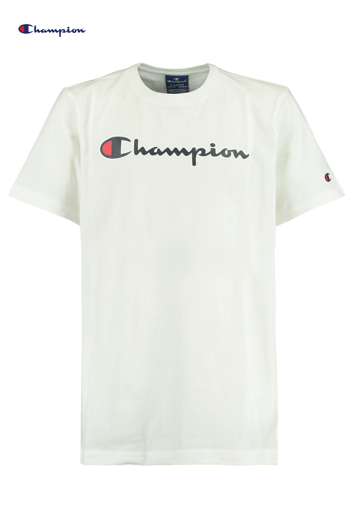 Boys T-shirt Champion logo White | America Today