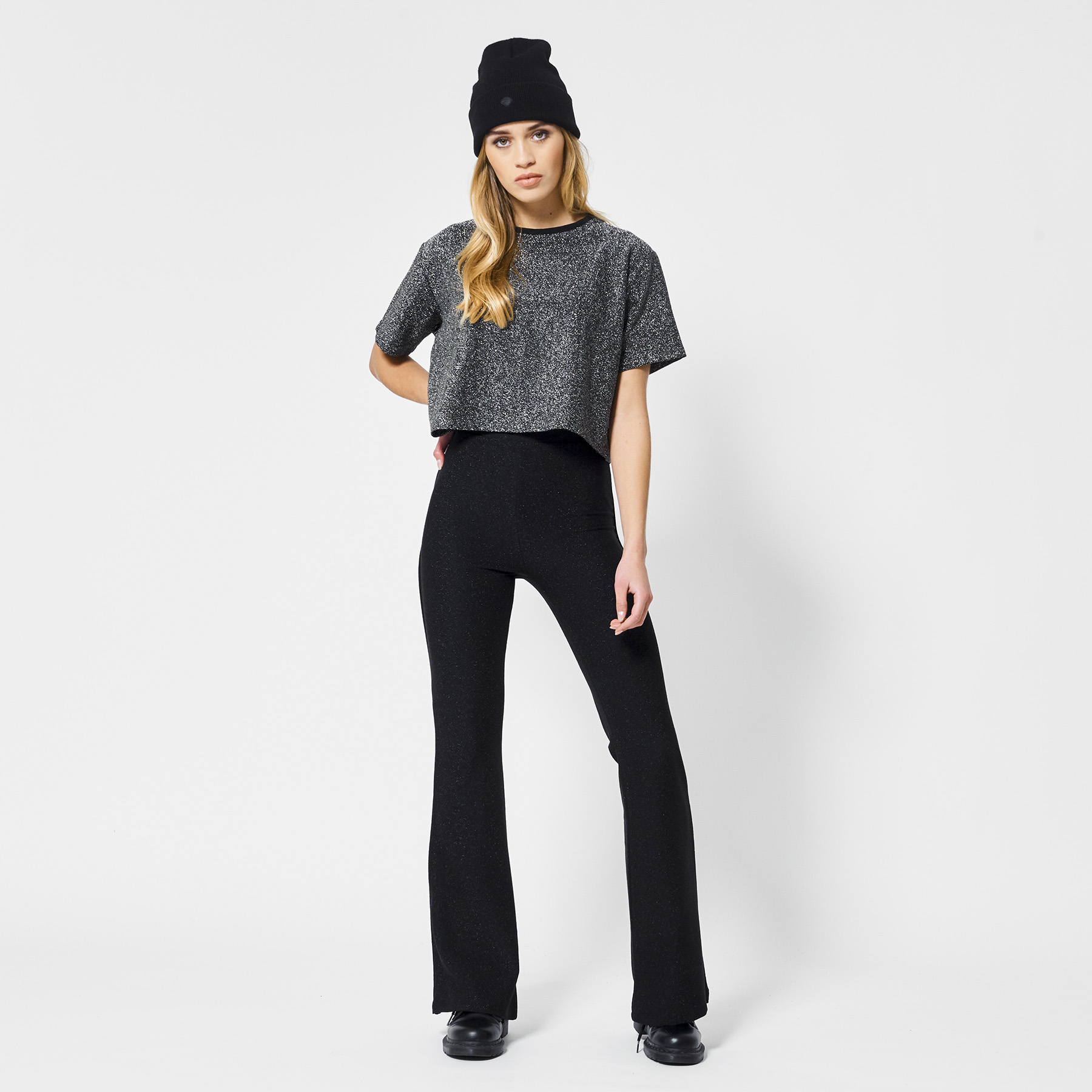 Dames Flared pants Charly X Black | America Today