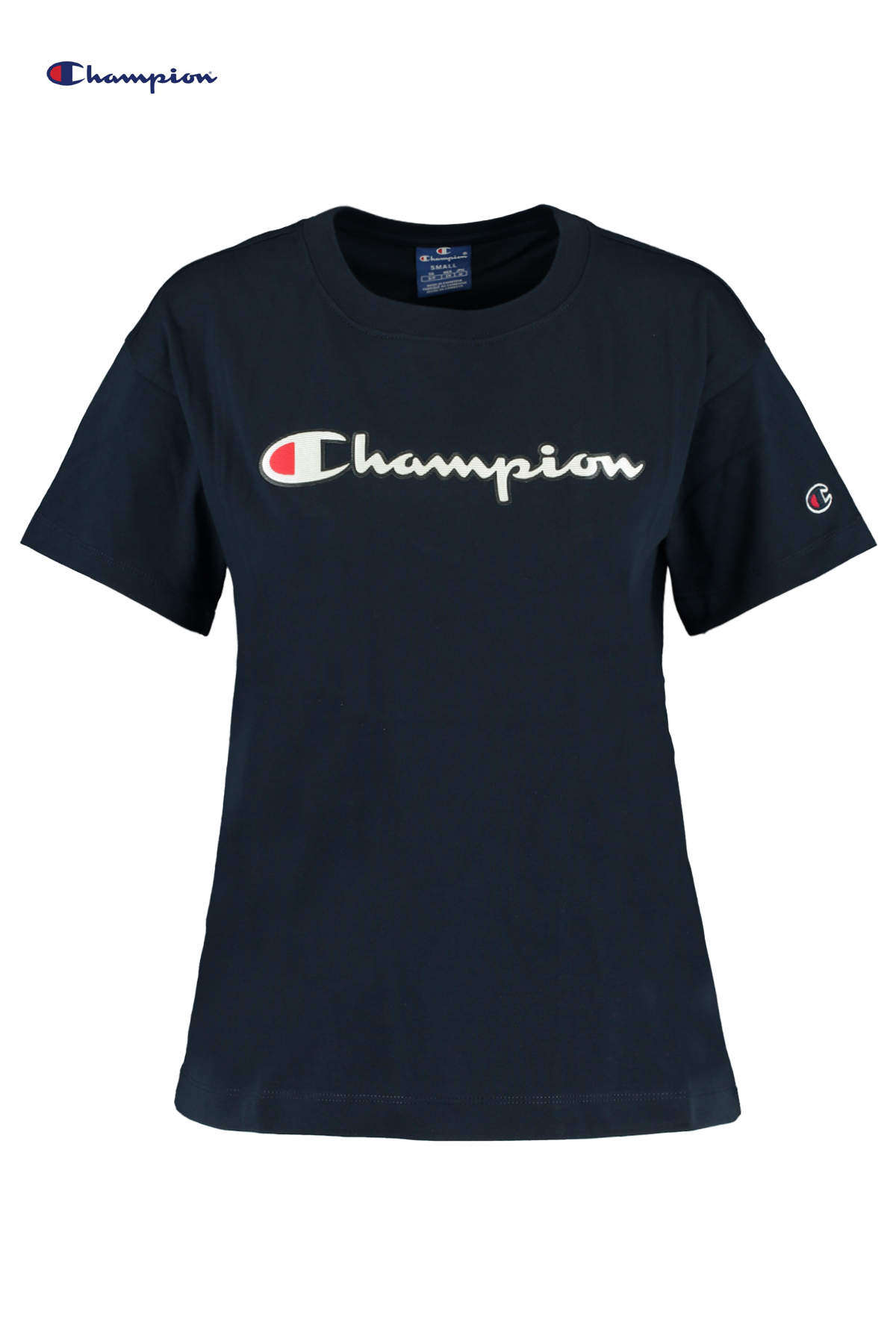 Women T-shirt Champion Navy | America Today